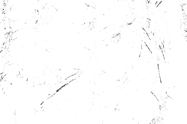 Vetor grunge textura preto e branco efeito de angústia sobreposição de poeira