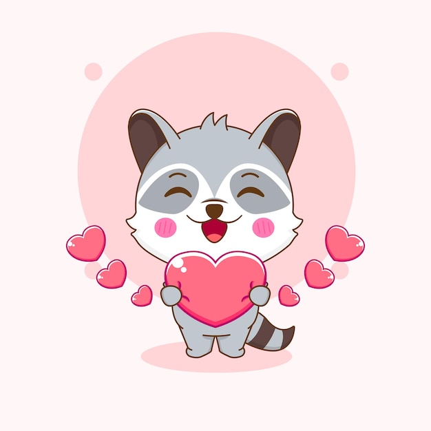 Amor Panda PNG - Imagem PANDA png segurando um coração rosa