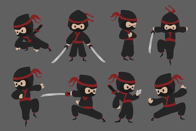 Vetores de Japão Segredo Ninja Assassino Japonês Espada Personagem De  Desenho Animado Furtivamente Sneaking Vector Ilustração e mais imagens de  Caratê - iStock