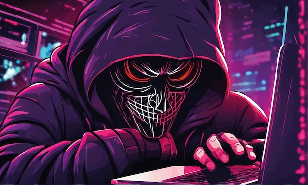 hacker com conceito de segurança cibernética hacker com conceito de segurança cibernética hacker cibernético hacker com um hac
