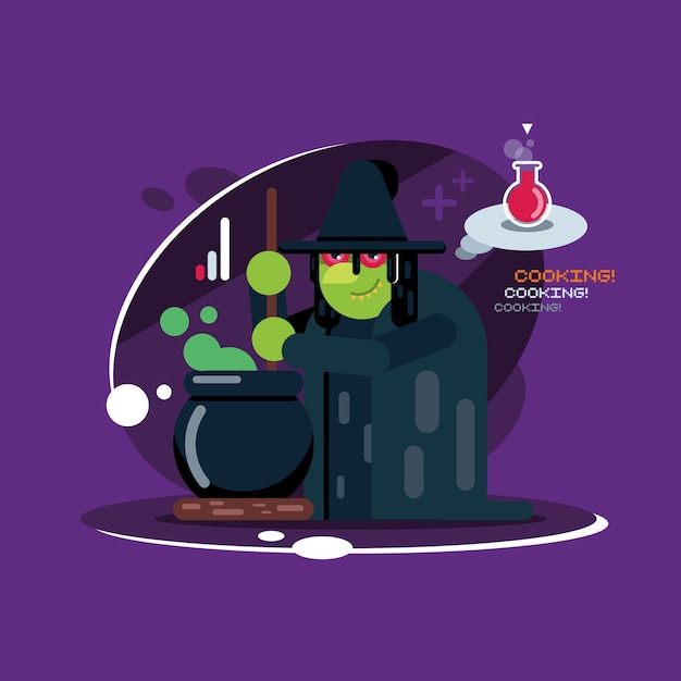 halloween bruxa