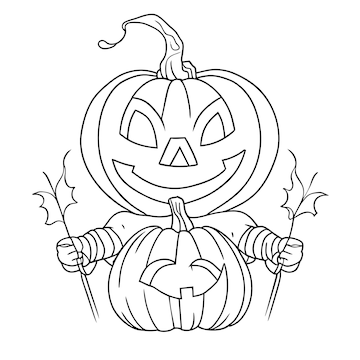 Quadro De Halloween Desenhado à Mão Dos Desenhos Animados Vetor PNG , Dia  Das Bruxas, Adesivos Fofos, Desenho De Halloween Imagem PNG e Vetor Para  Download Gratuito