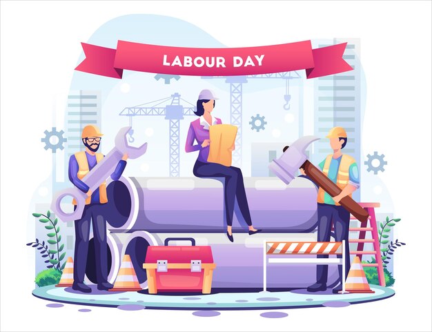 happy_labor_day_for_the_workers_vector