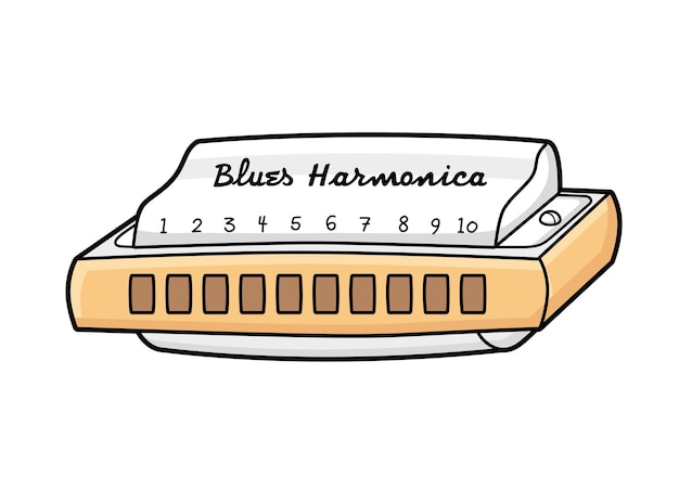 Vetor harmônica de blues