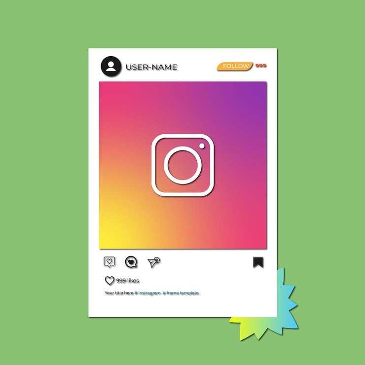 Vetor highquality instagram post e story mockup para marketing digital