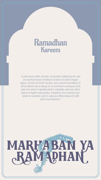 História da mídia social de ramadhan 1080 x 1920