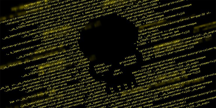 Vetor histórico de tecnologia de hacking de código de computador e ataque de vírus