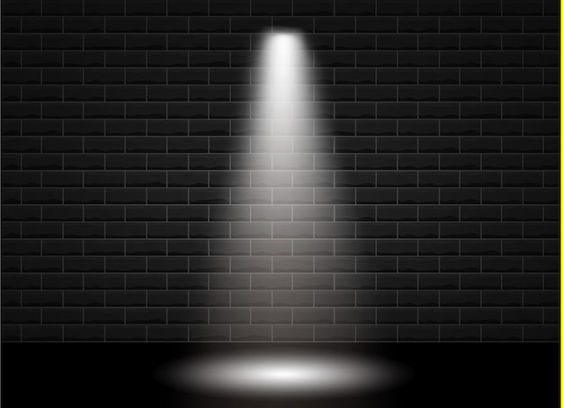 Holofote. Efeito de luz. Iluminação de cena, efeitos transparentes