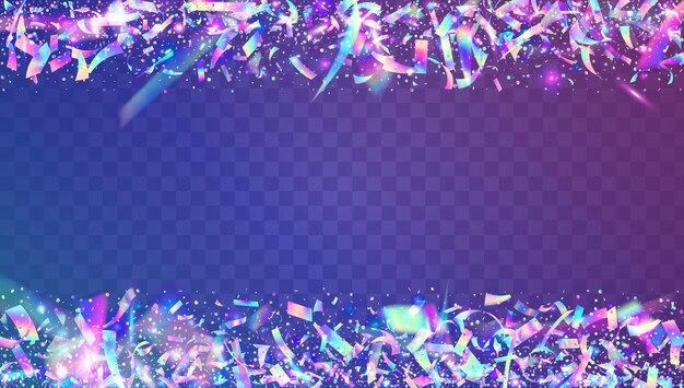 Holographic Glare Rainbow Sparkles Glamour Foil Blur Multicol