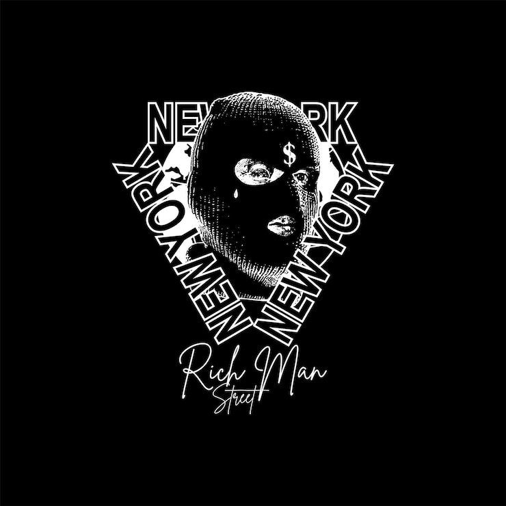 Vetor homem rico de nova york moda vintage abstrata