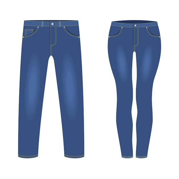 Homens e mulheres calças de jeans de denim azul escuro roupas casuais de denim de moda jeans roupas de roupa modelo