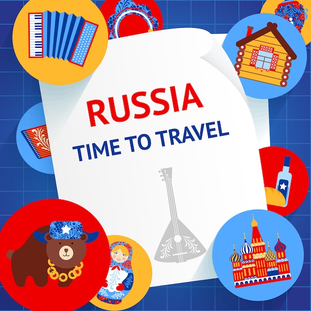 Hora de viajar para a rússia