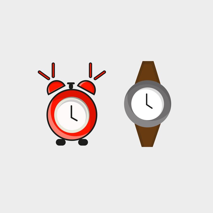 Vetor hora do despertador