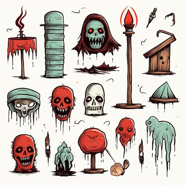 Horror design vetor halloween arte fundo ilustração assustador preto escuro cartaz gráfico