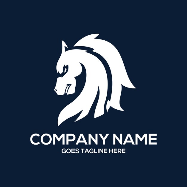 Horse logo design