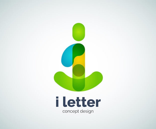 Vetor i letter logo