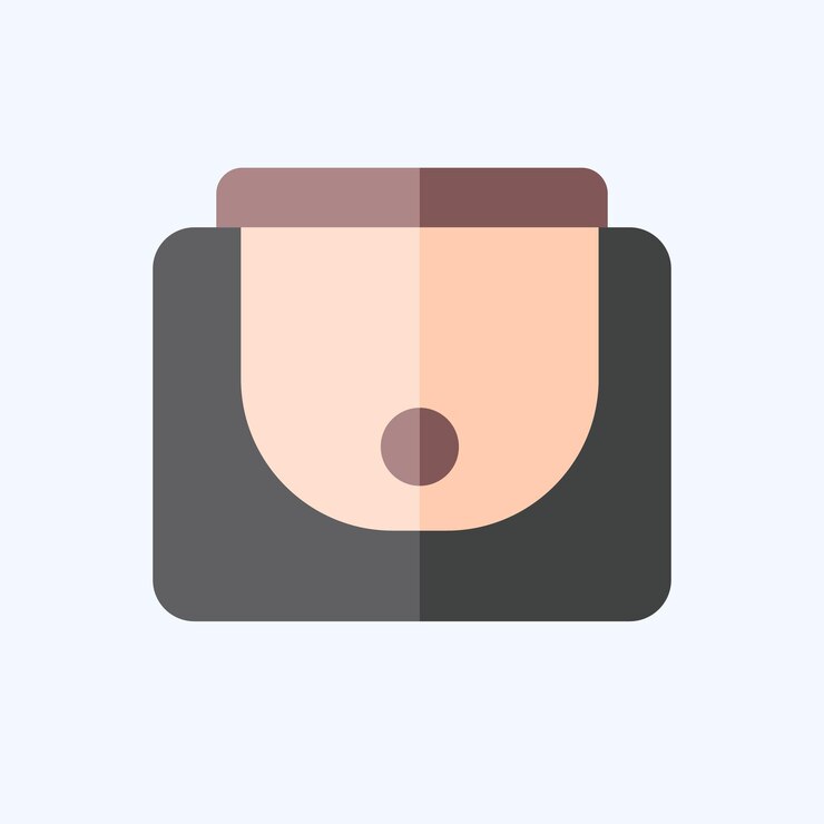 Vetor icon wallet feminino relacionado a símbolo de moda estilo plano design simples editável