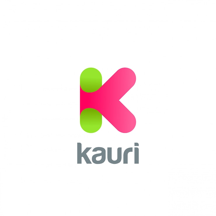 Vetor ícone criativo letra k logotipo.