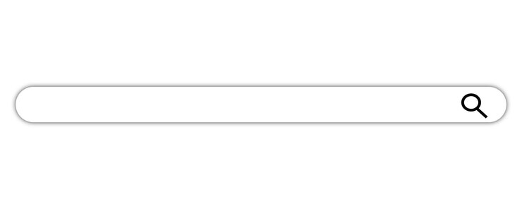 Vetor ícone da barra de pesquisa busque aqui barra de pesquisa para ui ícones vetoriais da barra de busca em design plano sear simples