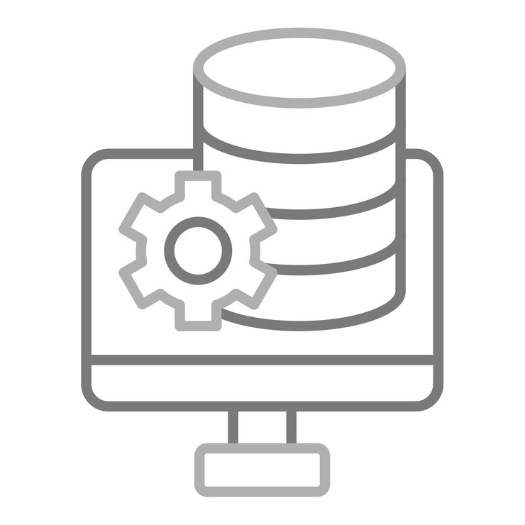 Vetor ícone da base de dados