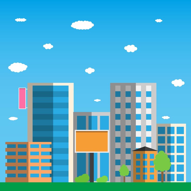 Vetor ícone da cidade