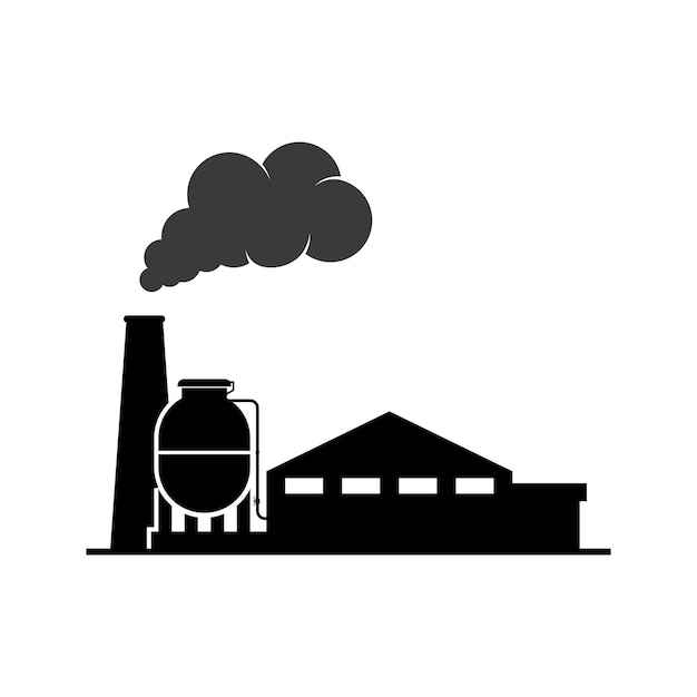 ícone da fábrica industrial