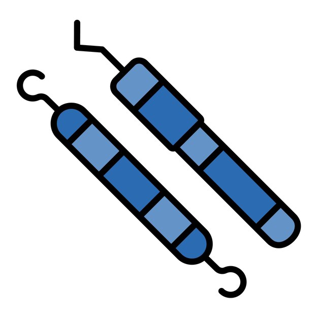 Vetor Ícone da sonda dentária