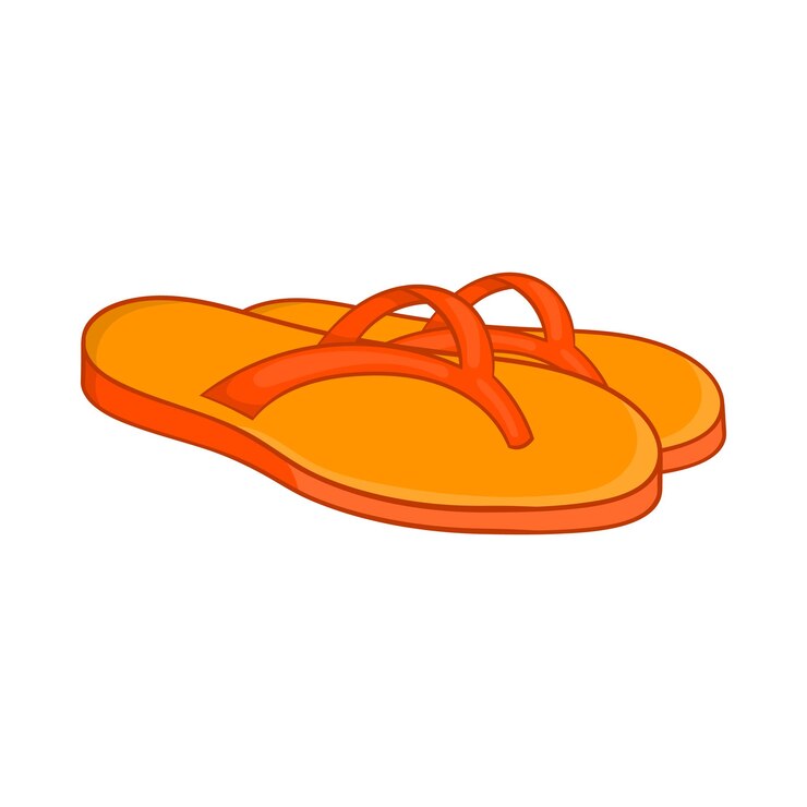 Vetor ícone de ardósia em estilo de desenho animado isolado em fundo branco símbolo de sapatos