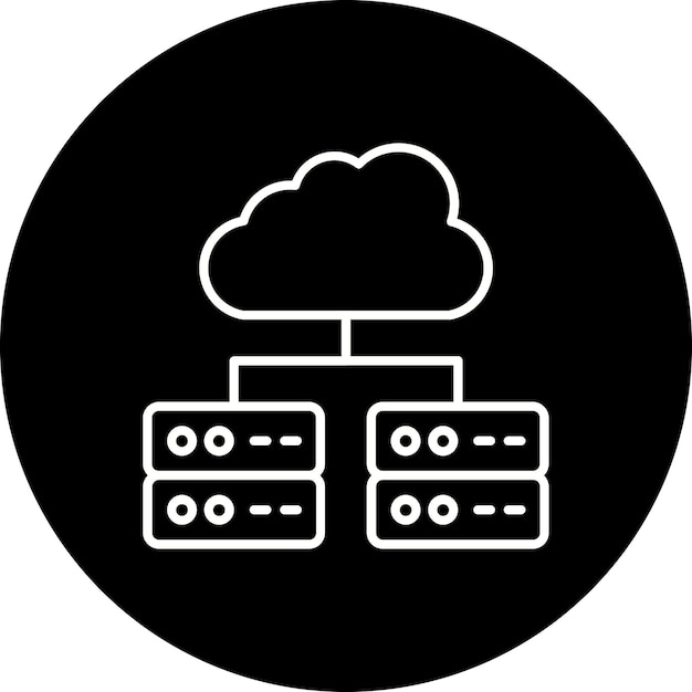 Ícone de armazenamento em nuvem