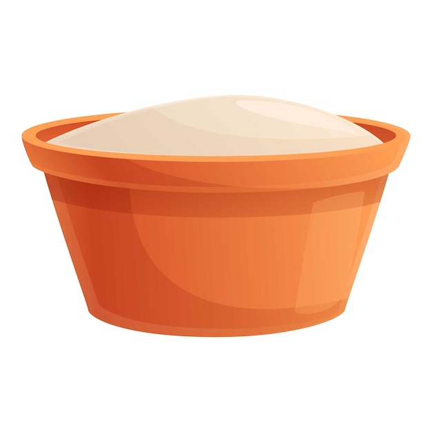 Vetor Ícone de balde de açúcar ícone de vetor de bal de açúcar para design web isolado em fundo branco