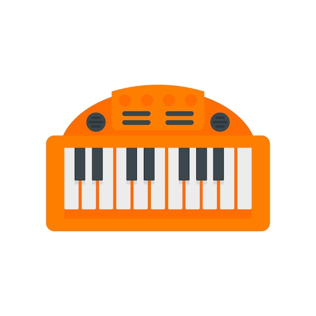 Pianinho Musical De Musicalização Infantil Teclado Brinquedo - Laranja