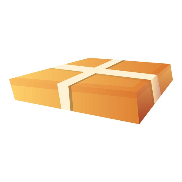 Ícone de caixa de encomendas Ícones vetoriais de caixas de encomendas para design web isolados em fundo branco