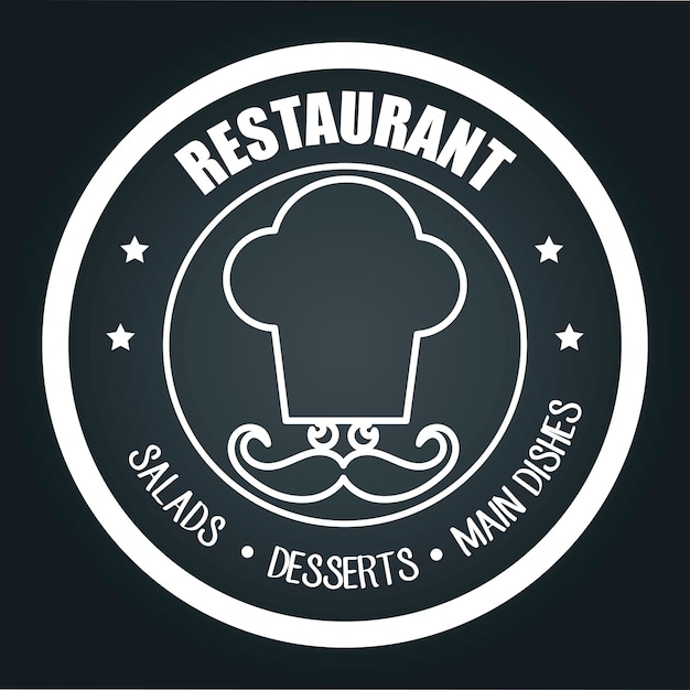 Ícone de capa de restaurante menu