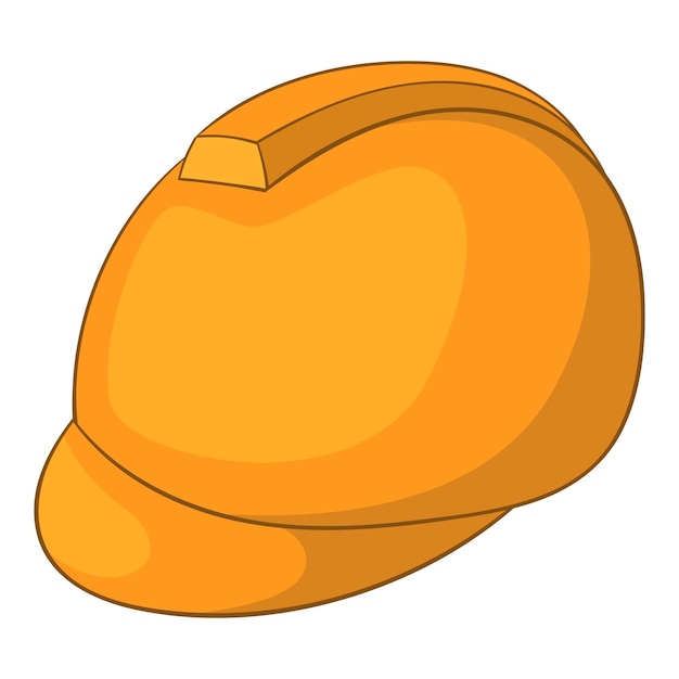Vetor Ícone de capacete de construção ilustração de desenhos animados do ícone vetor de capacete de construção para web