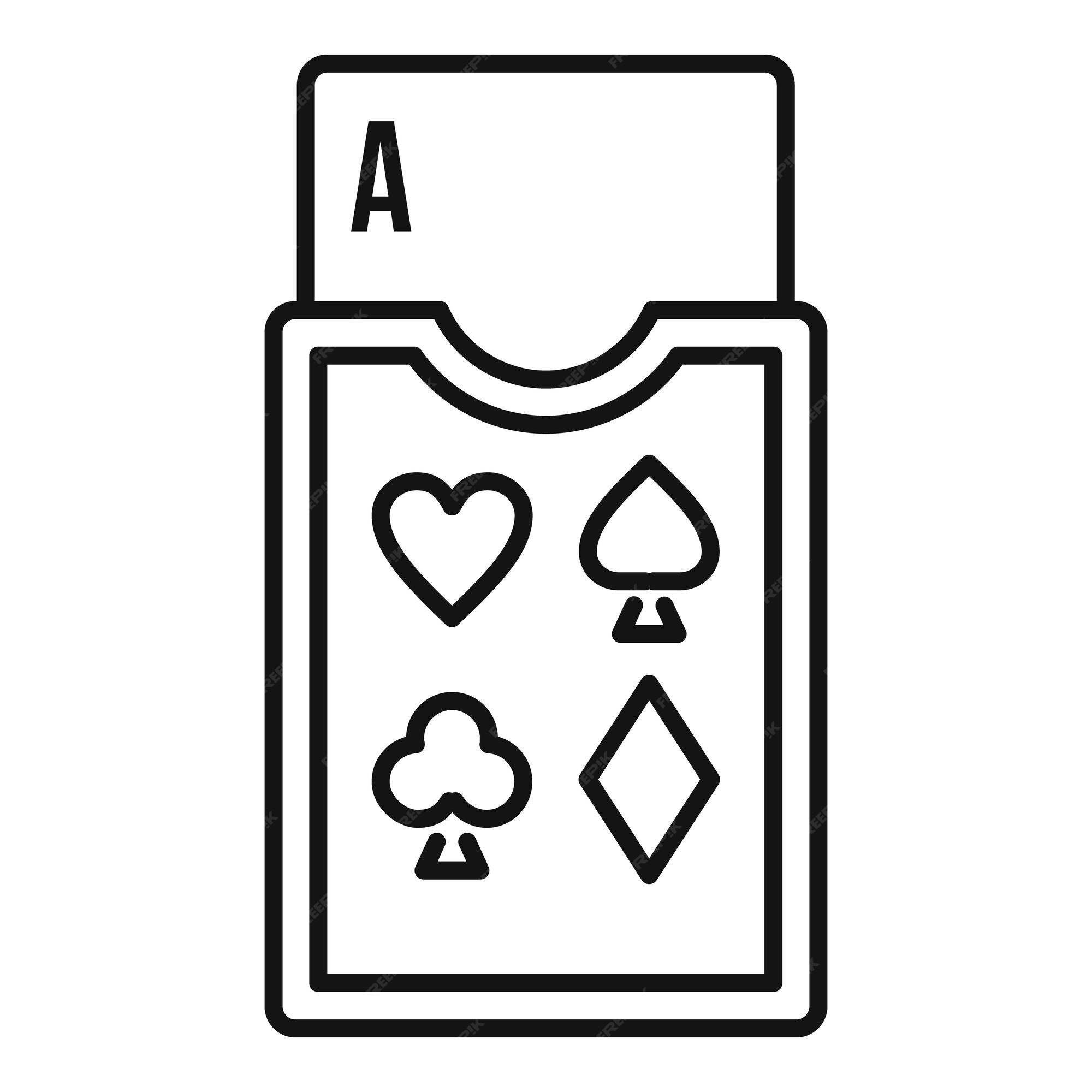 Cartas de jogar - ícones de jogos grátis