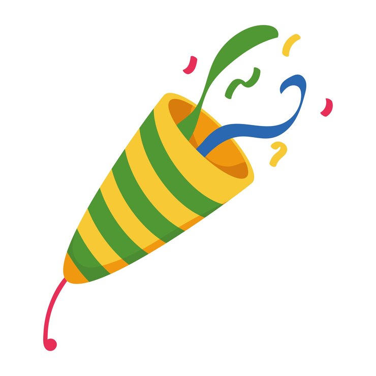 Vetor ícone de celebração de festa de corno vetor isolado