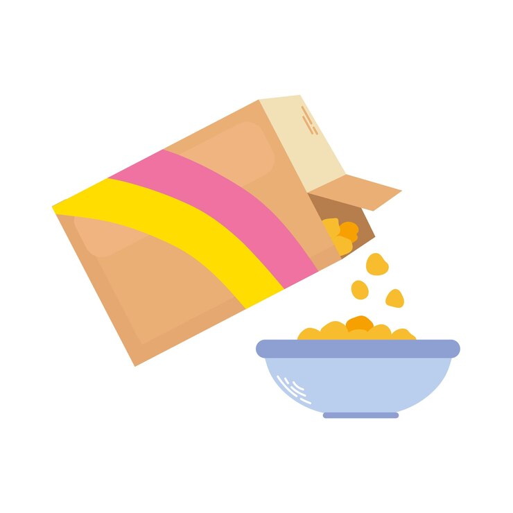 Vetor ícone de cereal clipart avatar logotipo ilustração vetorial isolada
