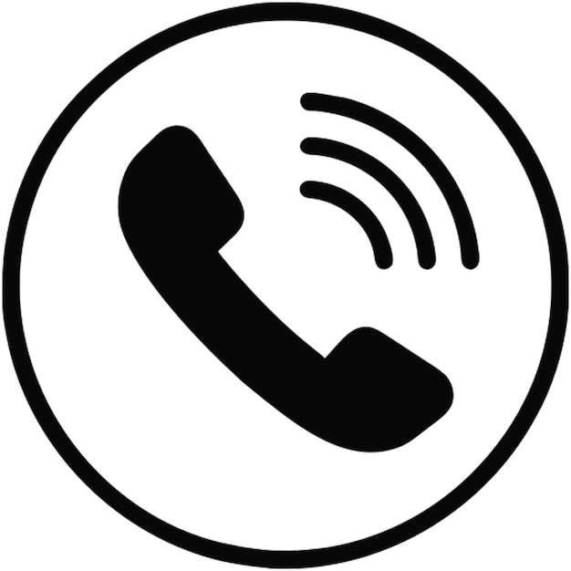 Vetor Ícone de chamada telefónica