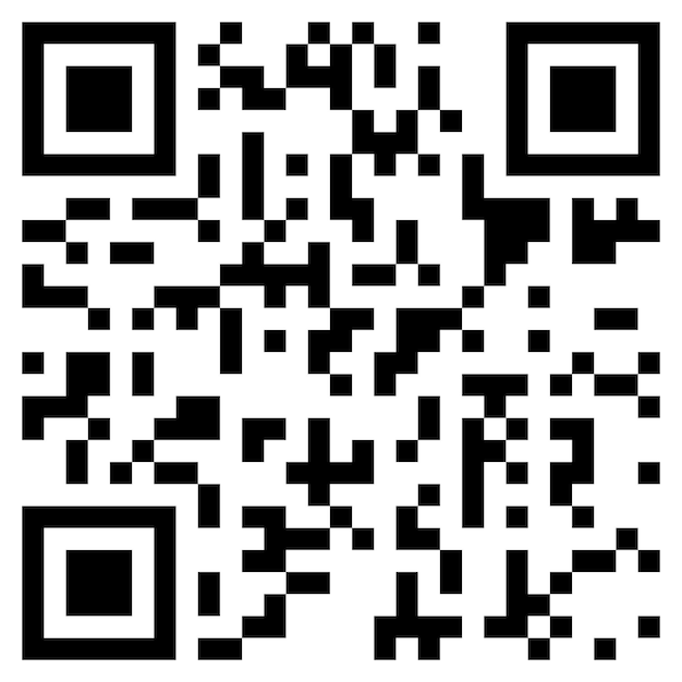 Ícone de código qr isolado em fundo branco