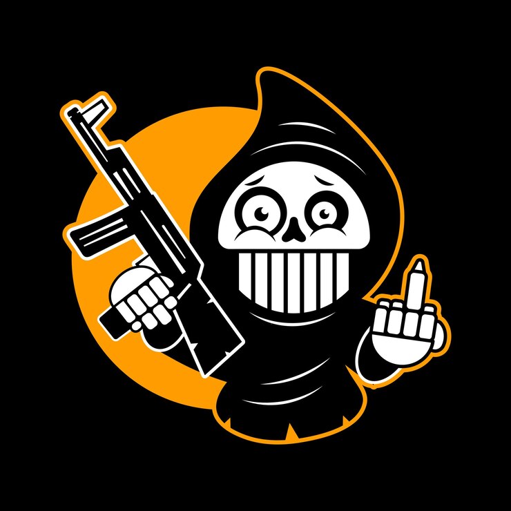Vetor ícone de crânio em fundo isolado na moda estilo simples. símbolo do ícone do crânio para o design do seu site, logotipo do crânio, app, interface do usuário. ilustração vetorial, ícone do crânio