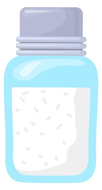 Ícone de desenho animado de saleiro recipiente de condimento de especiarias