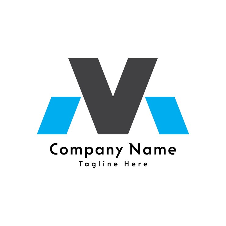 Vetor ícone de design de logotipo criativo da letra m