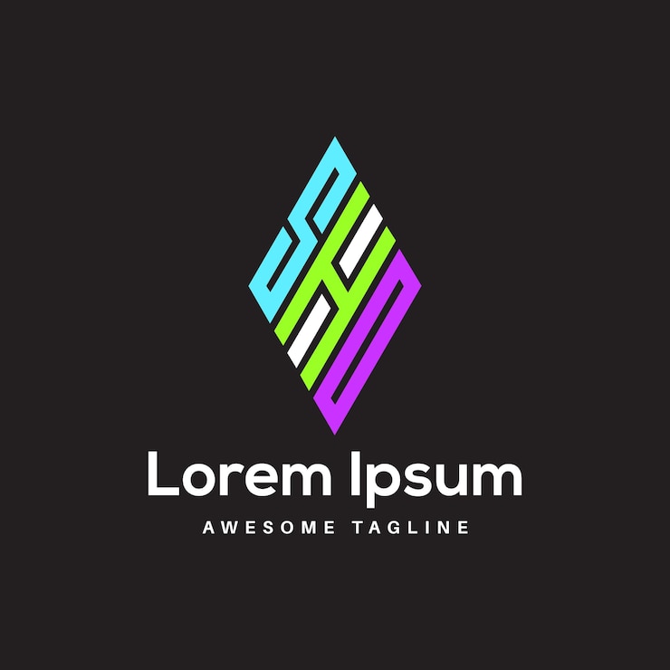 Vetor ícone de design de logotipo de carta sho por rahim stock designer