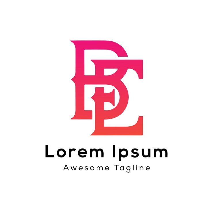 Vetor ícone de design de logotipo de letra
