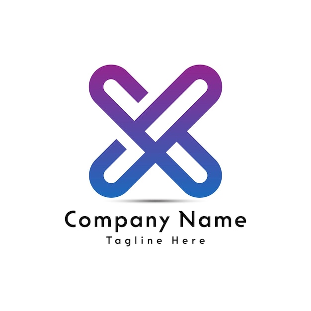 Ícone de design de logotipo inicial criativo de letra 96X
