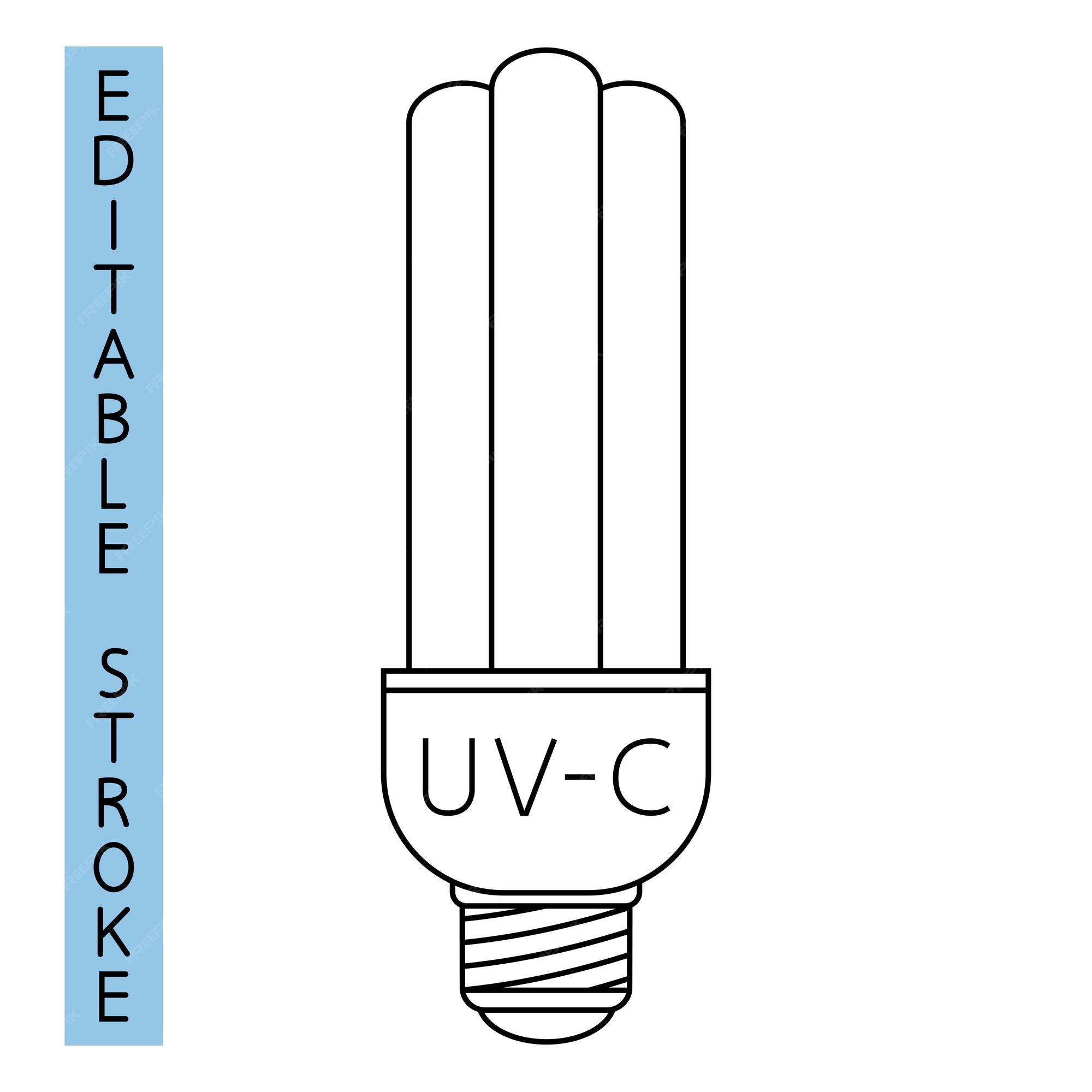 Cone De Vetor Linear Gradiente De Caixa De Desinfecção Esterilizador UV.  Desinfectando Ferramentas Médicas. Medidas De Saneamento. Símbolo De Cor De  Linha Fina. Pictograma De Estilo Moderno. Desenho De Contorno Isolado De