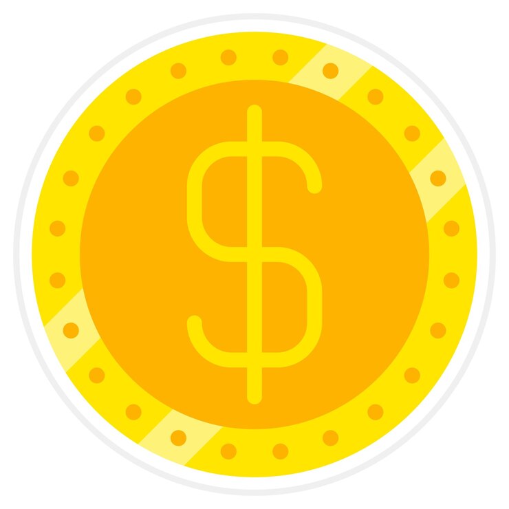 Vetor ícone de dólar