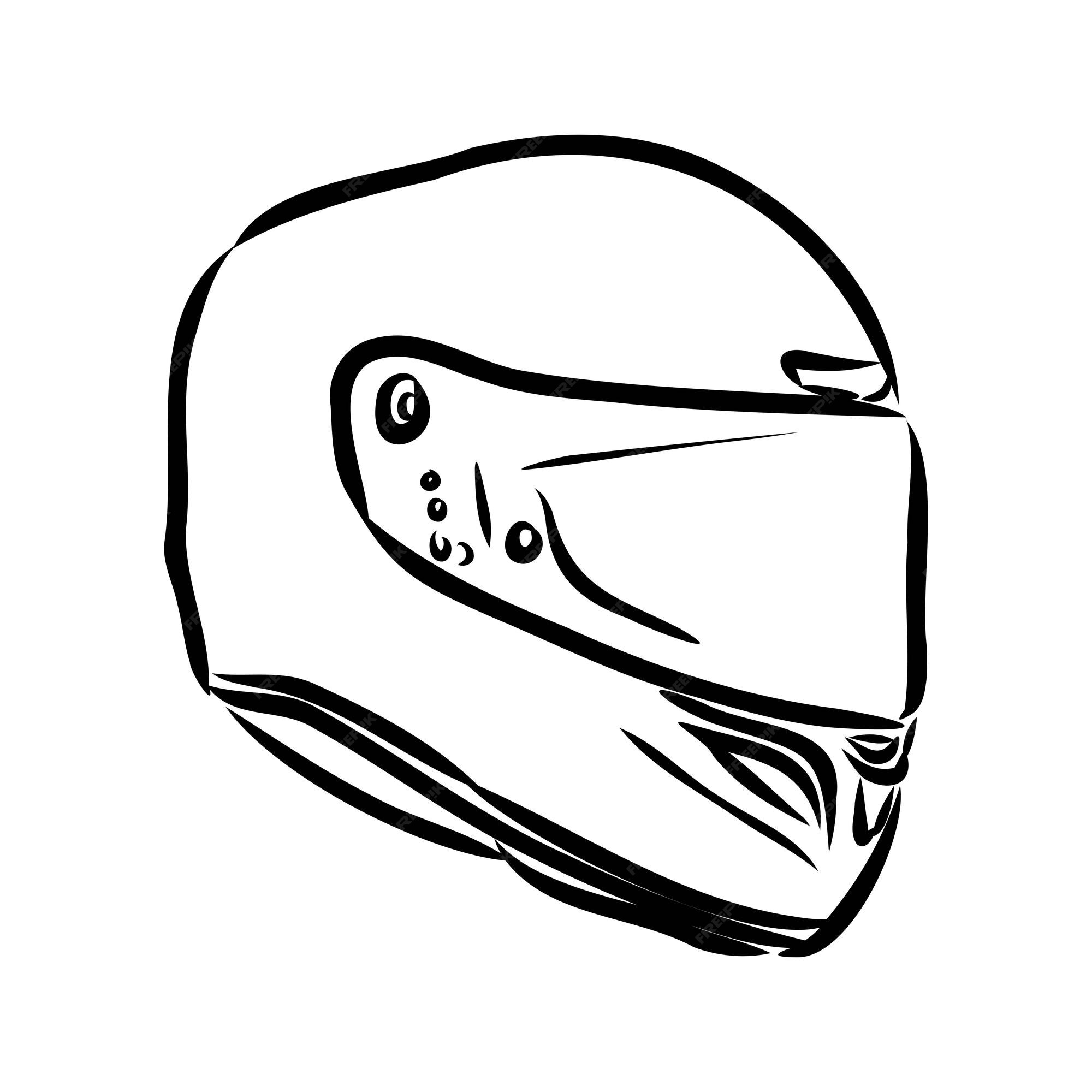 Moto desenhado à mão esboço doodle ícone . imagem vetorial de  VisualGeneration© 208527008