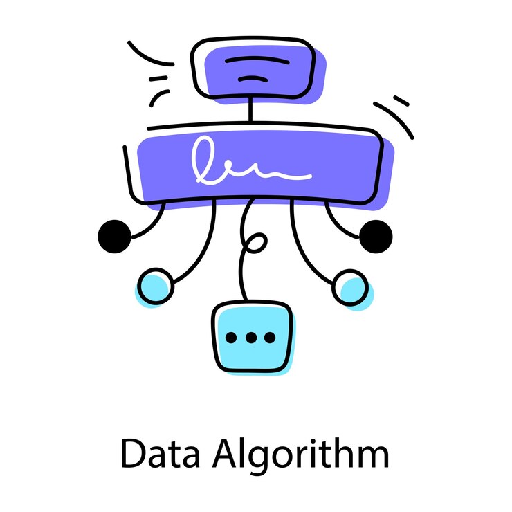 Vetor ícone de doodle de fluxo de trabalho criativo