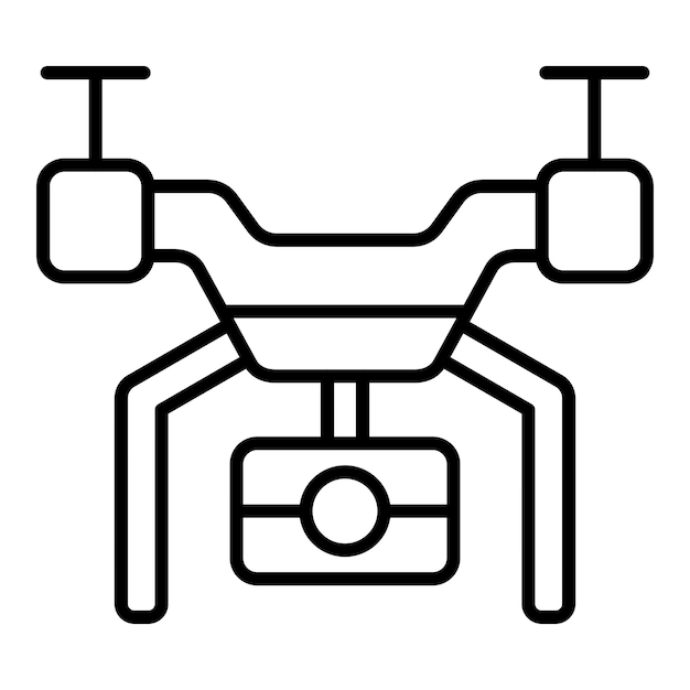 Ícone de drone inteligente